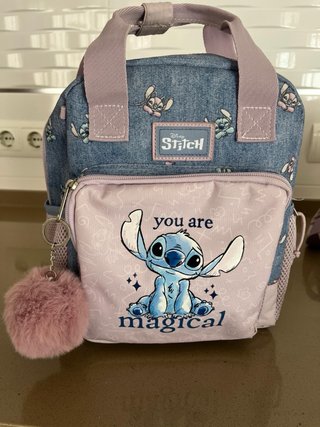 Mochila Stitch Disney Infantil Minnie Mouse