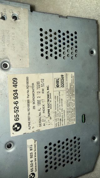 Pantalla BMW E46 Original