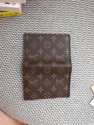 Funda Pasaporte Louis Vuitton Monogram Marrón