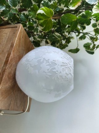 Lámpara de mesa de cristal