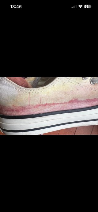 Converse All Star degradado rosa y amarillo