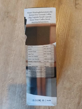 Cafetera portátil Maquina de café