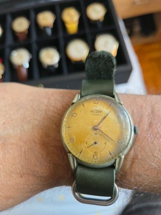 Reloj Medana 7 Jewels Suizo Vintage 1940-50