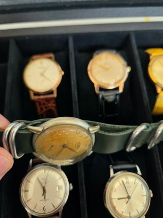 Reloj Medana 7 Jewels Suizo Vintage 1940-50