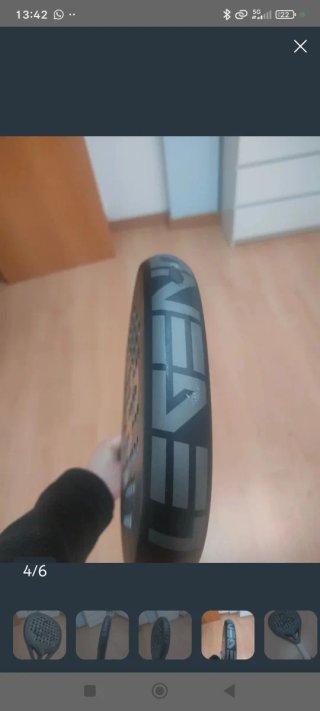 Pala de Pádel Legend Reaper Carbono.