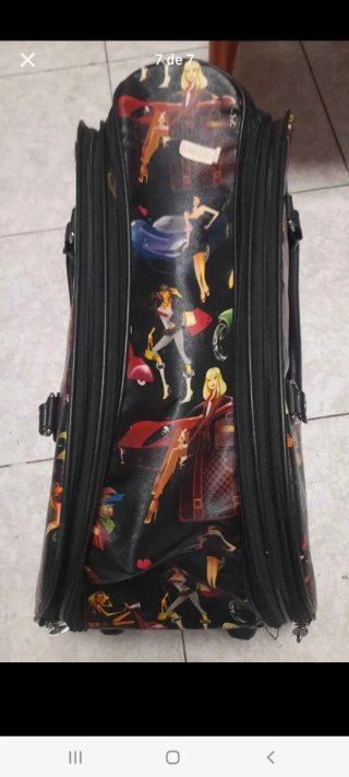 Bolso de viaje con ruedas y asa extensible