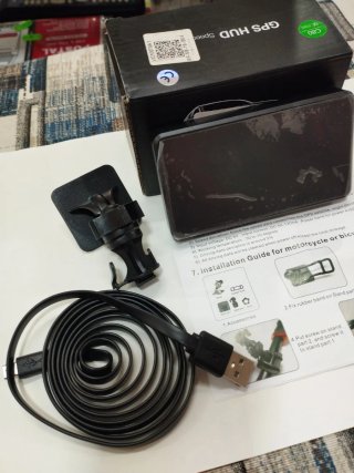 GPS HUD para moto/bici