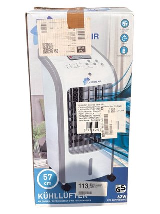 Ventilatore Raffrescatore Aria Bakaji
