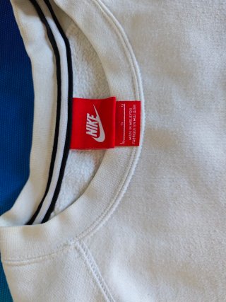 Sudadera Nike Air Blanca Talla L