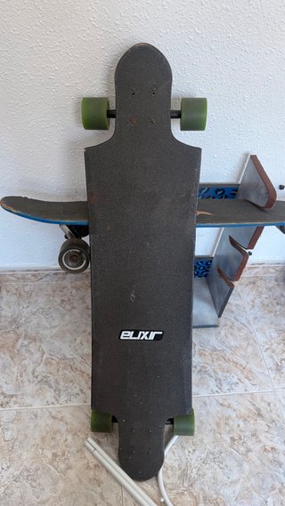 Longboards + Soporte Expositor Artesanal