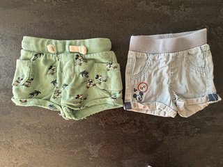 Pack 2 Shorts Bebé Mickey Mouse