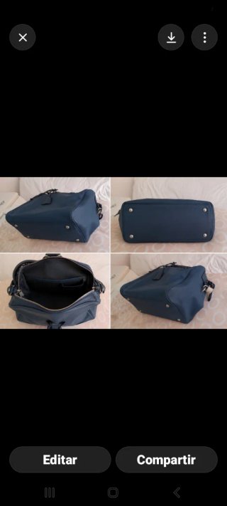 Bolso Mandarina Duck Azul