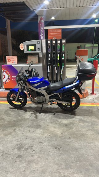 Suzuki GS 500 A2 Azul/Plata