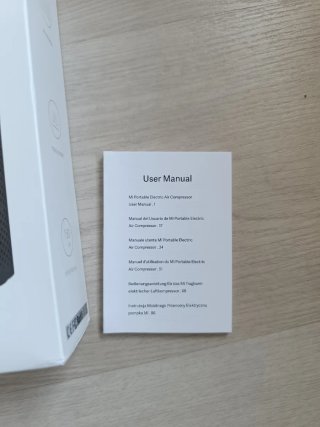 Inflador Xiaomi 2D Nuevo. En su caja
