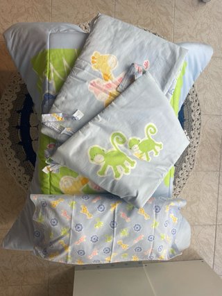 Conjunto reversible para cuna de bebé