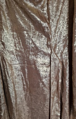 Abito donna elegante oro