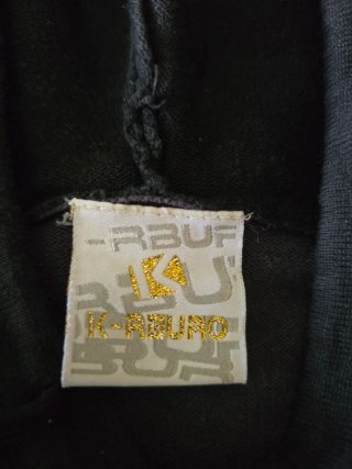 Sudadera con capucha y rayas