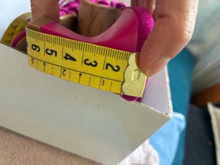 Sandalias Fucsia puesta 1 vez