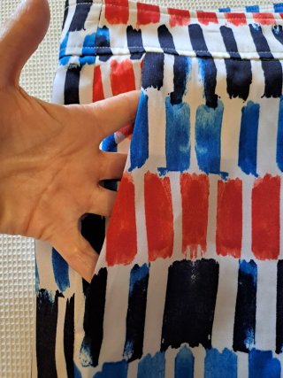 Pantalón ancho Purificación García estampado
