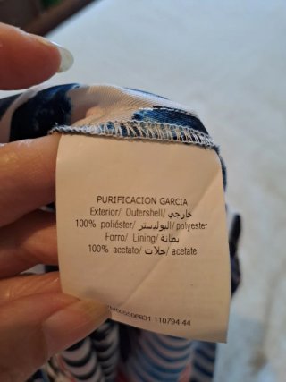 Pantalón ancho Purificación García estampado