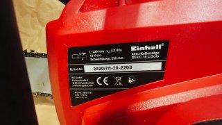 Motosierra a batería Einhell