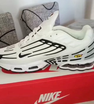 Nike Air TN Plus Blancas y Negras