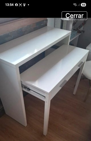 Escritorio Habitdesign Blanco Extensible