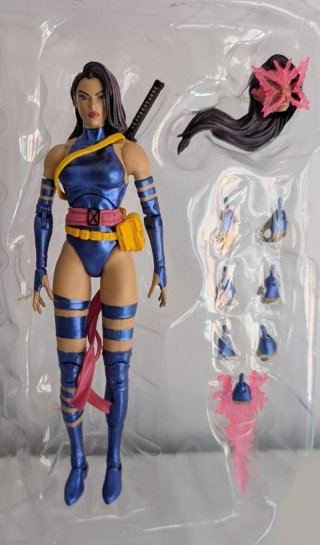 Figura Psylocke X-Men Marvel Legends
