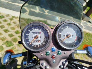 Triumph Bonneville SE 2009 Azul/Crema
