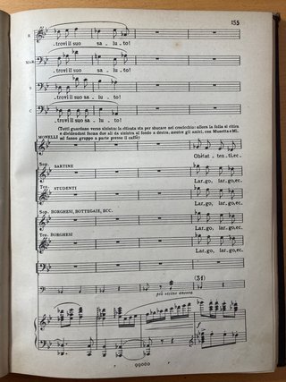Partituras canto y piano: Puccini, Verdi, Bellini