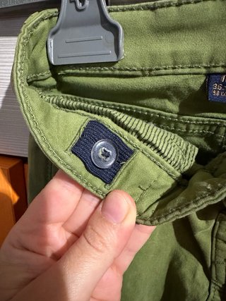 Pantaloni Mayoral da bambino colore verde oliva, m