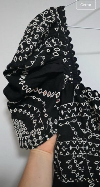 Vestido Charo Ruiz Ibiza Negro/Blanco