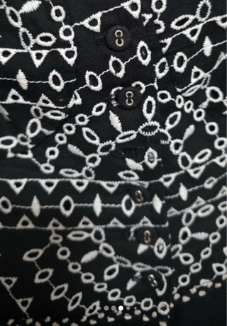 Vestido Charo Ruiz Ibiza Negro/Blanco