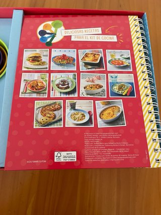 Kit libro cocina para niños