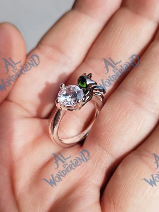 Anello Argento 925 Drago Sdentato Toothless 17,3