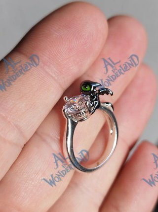 Anello Argento 925 Drago Sdentato Toothless 17,3