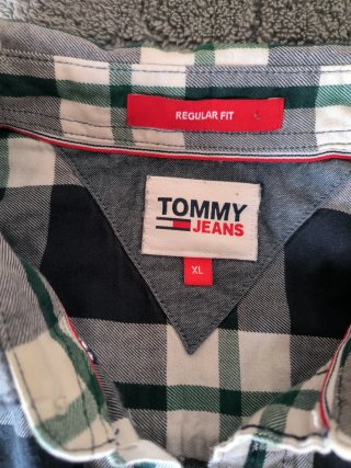 Camisa Tommy Jeans Cuadros XL
