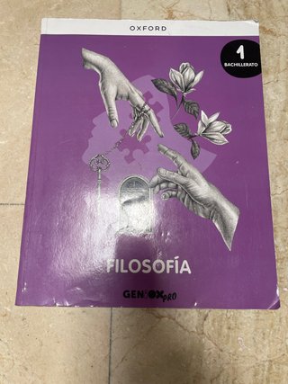Libro filosofía 1 de Bachillerato