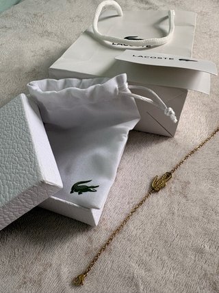 Pulsera Lacoste Mujer Dorada