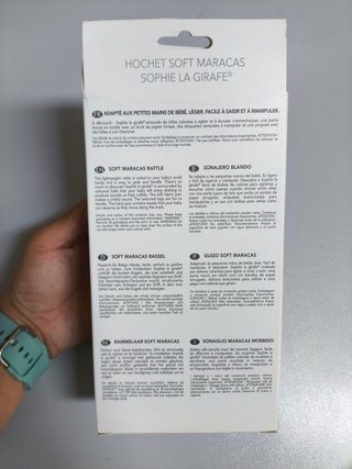 Sophie La Girafe – Sonajero Maracas Multitextura