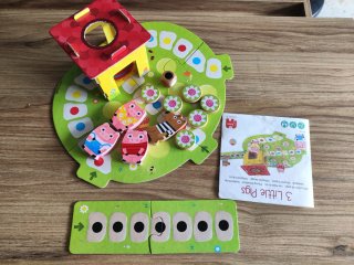 Juego 3 Little Pigs Jumbo Goula