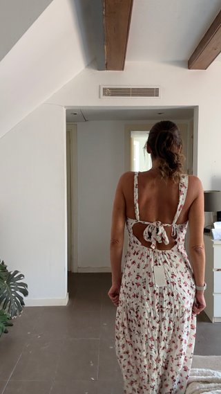 Falda Larga Estampada STR