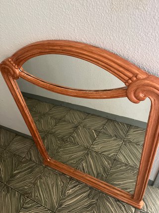 Espejo decorativo madera dorado