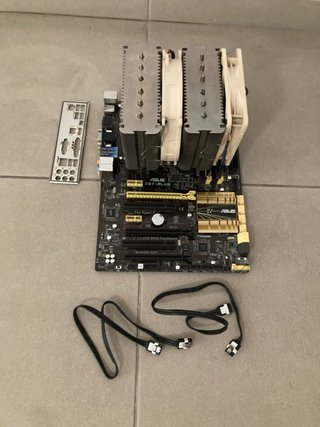 Placa Base ASUS Z87-PLUS + intel core i7 4770K de Segunda mano por