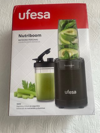 Batidora de vaso nueva Nutriboom Ufesa