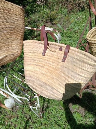 Capazos de rafia para playa