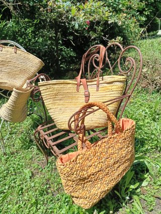 Capazos de rafia para playa