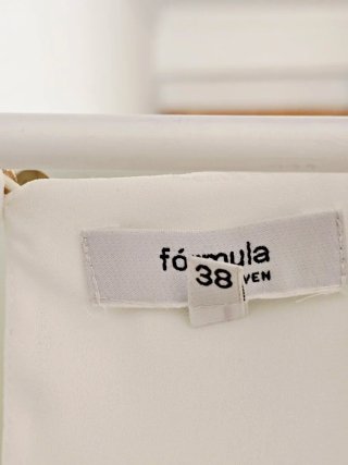 Vestido plisado Talla 38