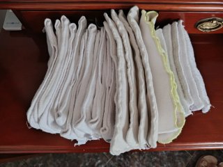 Pañales de tela recién nacido