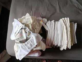 Pañales de tela recién nacido